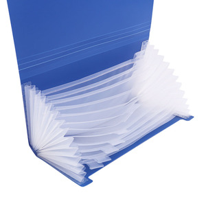 Foska Papelería Distribuidores Acordeón Carpeta <span class=keywords><strong>de</strong></span> archivos Cheque Tamaño Plástico impermeable 13 bolsillos Recibo Titular con pestañas <span class=keywords><strong>de</strong></span> colores - Product Image 4