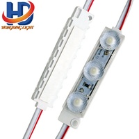 Mini 5 ans de garantie 3 diots module DC12V 1W 120lm 2835 3 led module smd led module led signe de magasin