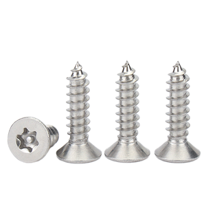 SS304 SS316 Torx самонарезающие винты с потайной головкой со штифтовой метрической системой измерения - Product Image 5