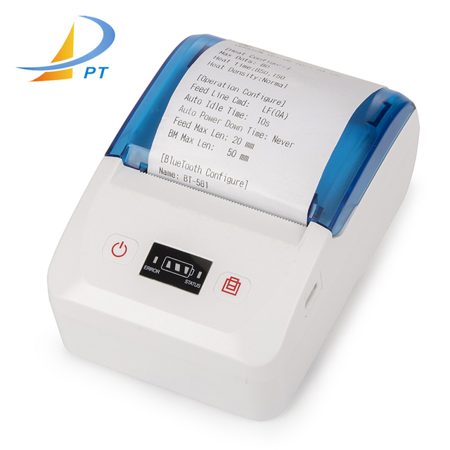 58mm Mini Portable Thermal Receipt Printer with for for Android in Stock-203dpi 1-Year Warranty
