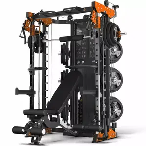 Uso domestico sollevamento pesi allenamento squat rack multifunzionale Smith Machine