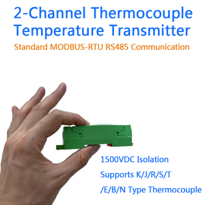 وحدة استشعار درجة الحرارة ثنائية القناة من نوع <span class=keywords><strong>K</strong></span>: محول من STERJ إلى MODBUS-RTU - Product Image 2