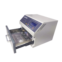 Horno de Reflujo Compacto de Escritorio, Máquina de Soldadura por Reflujo SMT Pequeña para PCB
