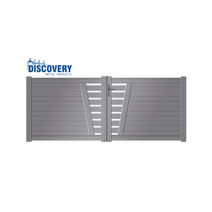 Bán Buôn Hiện Đại Trang Trí Nhôm Đu Cổng Sân Cử<span class=keywords><strong>a</strong></span> Vào Cử<span class=keywords><strong>a</strong></span> Nhôm Slat Cổng Lớn Chính Thiết Kế Cổng - Product Image 6