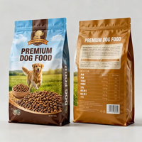 Sacs d'emballage alimentaire pour animaux de compagnie recyclables à impression personnalisée, vente en gros pour aliments pour chiens, chats, oiseaux, perroquets, porcs, vaches, moutons, chevaux