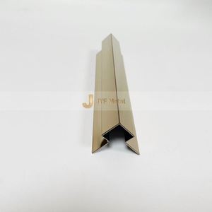 Profilé de transition triangulaire en acier inoxydable pour carrelage, protection d'angle, étanche et durable, facile à poser - Product Image 5