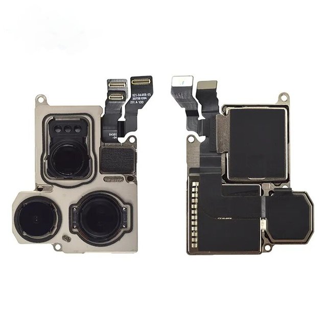 Original Rear Back Big Camera With Sensor Mould Flex  for iphone 15 Pro Max Plus Back Camera Replacement