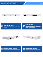 Multiplexeur de fibres optiques 16 canaux FXS FXO Voix avec ports téléphoniques RJ45 sur convertisseur de fibre optique Convertisseur de média optique