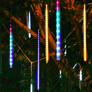 Meteor Shower RGB RGBW <strong>LED</strong> <strong>Falling</strong> Rain Lights 30cm 8 <strong>Tubes</strong> <strong>Led</strong> Icicle <strong>Snow</strong> <strong>Falling</strong> Raindrop Lights - Product Image 5