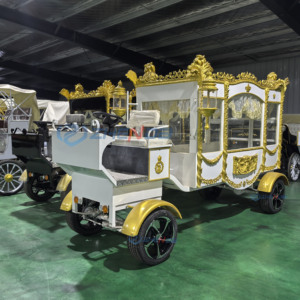 Nouvelle voiture funéraire vintage <span class=keywords><strong>de</strong></span> luxe sur mesure avec pneus à quatre roues à vendre - Product Image 5
