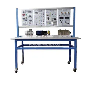 Banco de trabajo de entrenamiento de tecnología electrónica de potencia y transmisión, equipo didáctico, Unidad de experimento de máquina eléctrica, suministros de laboratorio