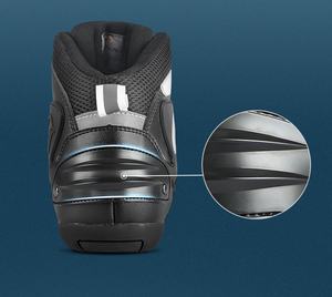 Bottes de motocross professionnelles de haute qualité mi-mollet Anti-chute Chaussures de course de moto en descente <span class=keywords><strong>pour</strong></span> hommes Fitness Marche - Product Image 6