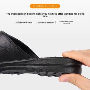 정전기 방지 플라스틱 작업용 슬리퍼 (SPU 소프트 밑창 포함) - 전자 공장 클린룸 작업화 - Product Image 4