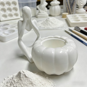 Vente directe usine : Poudre de plâtre blanc pur à faible rétrécissement et excellente fluidité pour l'art et l'artisanat - Product Image 1