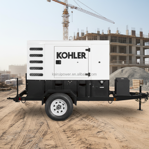 גנרטור דיזל נייד של קולר 300KVA 200KVA 100KVA למכירה 50KVA 220V/380V 24V DC התנעה חשמלית סוג נגרר - Product Image 2