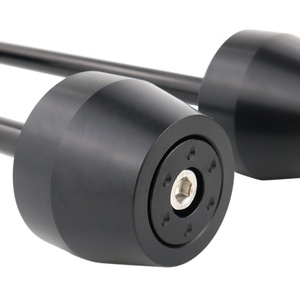 Waximoto เหมาะสำหรับ <span class=keywords><strong>Triumph</strong></span> Tiger <span class=keywords><strong>800</strong></span> <span class=keywords><strong>XC</strong></span> 2011-2018หลังการขายรถจักรยานยนต์ป้องกันล้อเลื่อนล้อหน้า - Product Image 3