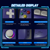 Console de jeu portable RF40H, écran IPS de 4 pouces, 4000 mAh, RK3326, 64 Go/128 Go, système d'exploitation Linux, lecteur de jeux classiques portable, Wi-Fi, 10 000 jeux