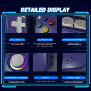 RF40H Handheld Game Console 4 Inch IPS Screen 4000mAh RK3326 64GB/128GB Portable <b>Classic</b> Game Player Wireless Controller - Product Image 5