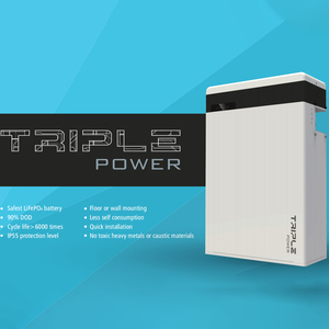 Batterie <span class=keywords><strong>Solax</strong></span> <span class=keywords><strong>Triple</strong></span> <span class=keywords><strong>Power</strong></span> Batterie 5.8Kw Slave Haute Tension H58 Hochvolt T58 5.8Kwh 48V Lithium pour Système Solaire - Product Image 3