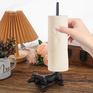 Portatovaglioli in Ghisa Stile Art Déco Europeo a Forma di Cane Piccolo, Ornamento da Tavolo per Anniversari, Giardino, Picnic, Feste e <span class=keywords><strong>Cucina</strong></span> - Product Image 5