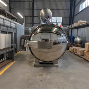 Gran oferta, autoclave automático de acero inoxidable 304 para alimentos, conveniente extensión de almacenamiento de bebidas lácteas, nueva condición - Product Image 5