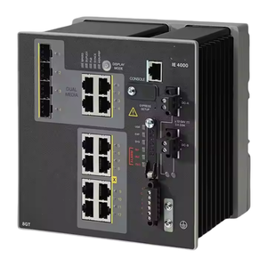 Original IE-4000-8GT4G-E Three-layer Modular Industrial Ethernet <b>Switch</b> with 12 <b>Ports</b> (<b>8</b>*RJ45 10/100/1000 4*1G Combo) - Product Image 4
