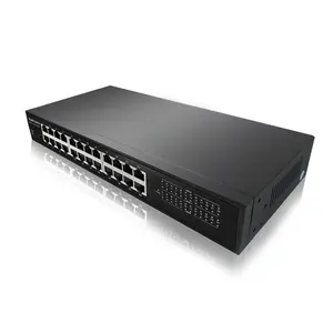 ODM/OEM 10/100Mbps非托管24端口Vlan支持网络交换机集线器