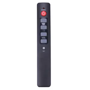 Télécommande universelle d'apprentissage pur à 6 touches pour TV STB DVD DVB HIFI copie du Code de la télécommande infrarouge IR