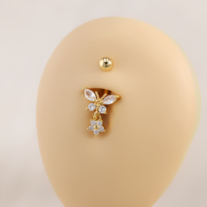 <span class=keywords><strong>All</strong></span>'ingrosso farfalla ciondolo <span class=keywords><strong>ombelico</strong></span> anello da donna in acciaio inox <span class=keywords><strong>Piercing</strong></span> per il corpo gioielli in acciaio chirurgico anello <span class=keywords><strong>ombelico</strong></span> - Product Image 3