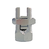 Abrazadera de Cable de Perno Dividido de Cobre, Conector de Puesta a Tierra Eléctrica, Fabricante de Fábrica LeiTe, Perno Dividido de Latón con Recubrimiento de Estaño