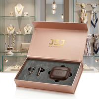 Boîte d'expédition personnalisée avec logo pour accessoires de drone, grandes boîtes d'expédition en carton ondulé noir imprimées, emballage en papier recyclable