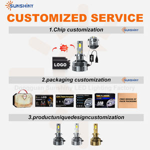 หลอดไฟหน้า LED 9005 9012 H8 H11 พาวเวอร์แคนบัส ปลั๊กแอนด์เพลย์ ใช้พลังงานต่ำ ได้รับการรับรองมาตรฐาน <span class=keywords><strong>CE</strong></span> สำหรับรถยนต์ทั่วไป | แดดจ้า - Product Image 4