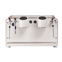 Máquina de Café Espresso Comercial de 9 Bares, Doble Grupo, PID, 3 Calderas Separadas, Programable, Semiautomática para Negocios