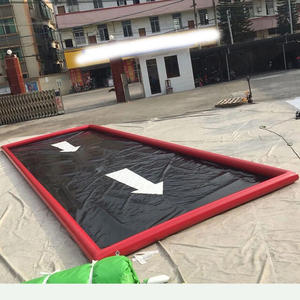 <span class=keywords><strong>Tapis</strong></span> de lavage gonflable portatif de véhicule de bâche hermétique adaptée aux besoins du client de PVC - Product Image 4