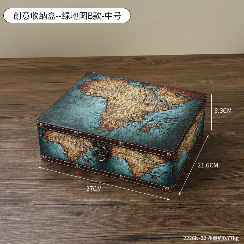 Boîte de rangement - Carte verte modèle B - Moyen