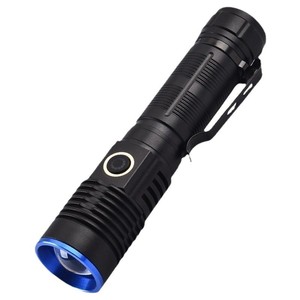 Linterna LED magnética de carga USB multifuncional, láser blanco con luz fuerte de largo alcance para búsqueda de hogar al aire libre - Product Image 5