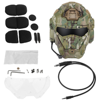 Casque d'assaut II Tactique extérieur Camouflage intégré Multi-casque Casque intégré Protection pour accessoires de chasse