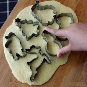 6Pcs 10Pcs Winter Christmas <b>Cookie</b> Cutter Set, Stainless Steel with Gingerbread Men Christmas Tree Snowflake - Product Image 6