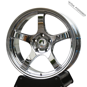 Nouveau M2 M3 en aluminium forgé 17-21 pouces roues de voiture 5x120 5x114.3 largeur 98mm GT roues Deep Dish Chrome brossé jantes transparentes 4 pièces - Product Image 6