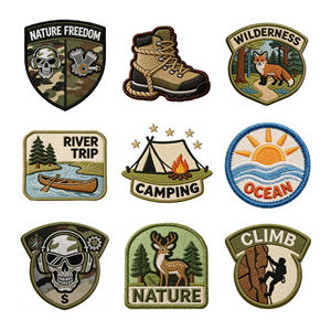 Patchs tactiques multi-matériaux en gros, patchs en métal et brodés à fixation auto-agrippante, 3" x 5", patchs de moral personnalisés - Product Image 4