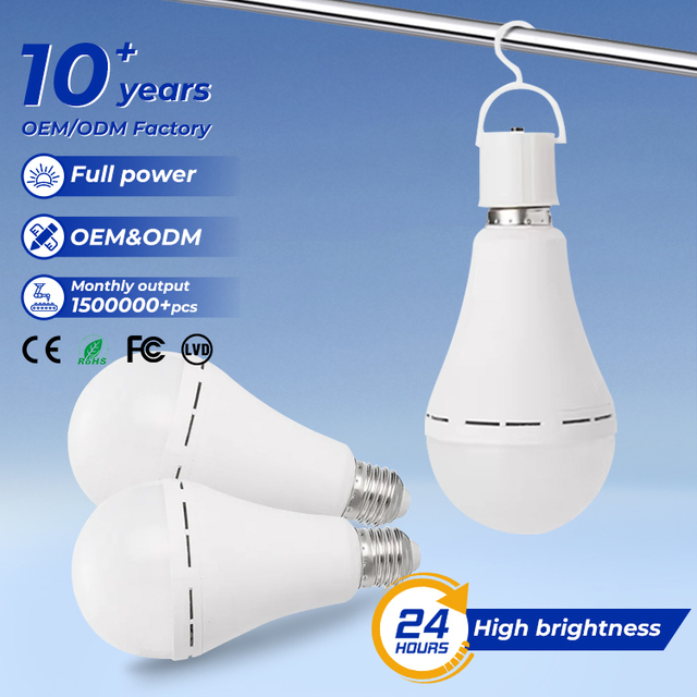 Wholesale Price 7W 9W 12W 15W Hotel Corridor Stairs Lighting E27 B22 Led Emergency Bulb