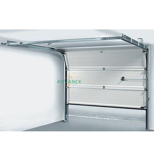 Porte industrielle basculante, Porte industrielle sectionnelle en acier sandwich de Guangzhou, Porte industrielle sectionnelle en acier sandwich de Guangzhou - Product Image 4