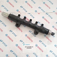 Conjunto de riel común de inyección de motor de combustible diésel genuino Original 8C1Q-9D280-AA 8C1Q9D280AA LR006865 para Ford Transit