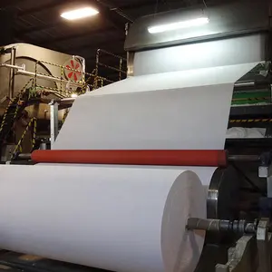 Industria de papel totalmente automática de línea de papel higiénico de fabricación de papel, el precio de la máquina