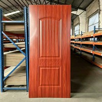 Panneau en MDF mélaminé à prix réduit, avec surface finie imperméable, design moderne pour portes de chambre