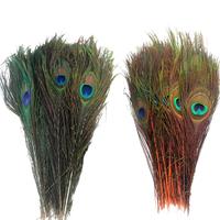 Plumes de paon à œil enfilé naturel à vendre fête carnaval maison mariage pièce maîtresse noël Vase vacances décor bricolage artisanat Floral
