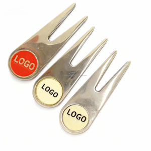 เครื่องมือซ่อมสนามกอล์ฟคุณภาพดี SY พร้อมที่ใส่ซิการ์และคลิปหนีบหมวกสำหรับ <span class=keywords><strong>Balisong</strong></span> - Product Image 3