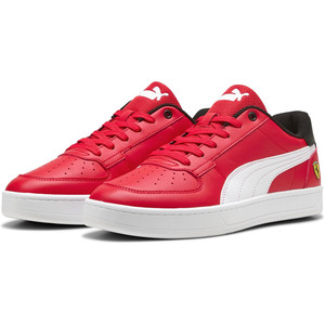 Scarpe da ginnastica stringate PUMA da uomo Ferrari Caven 2.0 Rosso Corsa-Bianco Taglia 7 - Product Image 6