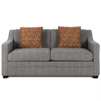 Canapés-lits modernes pour hôtels, ensemble de canapés-lits élégants de style américain pour chambres d'hôtel et appartements, design de meubles sur mesure