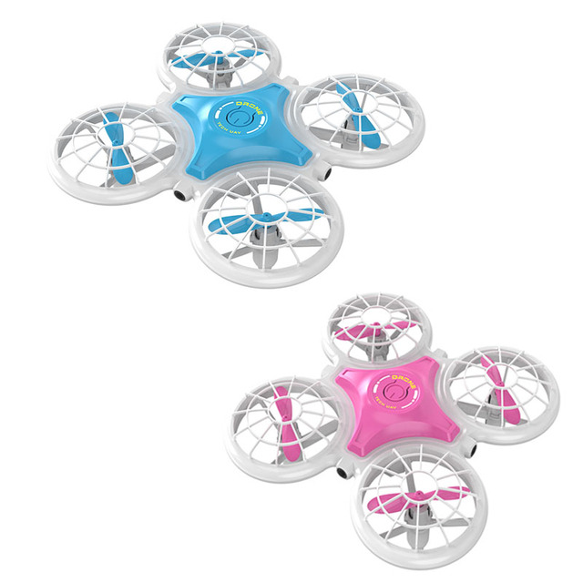 Mini Drone Flash 3D Flip 2.4G 4CH Remote Control Helicopter Altitude Hold Rc Quadcopter Aircraft Kid Toys Charger Batteries